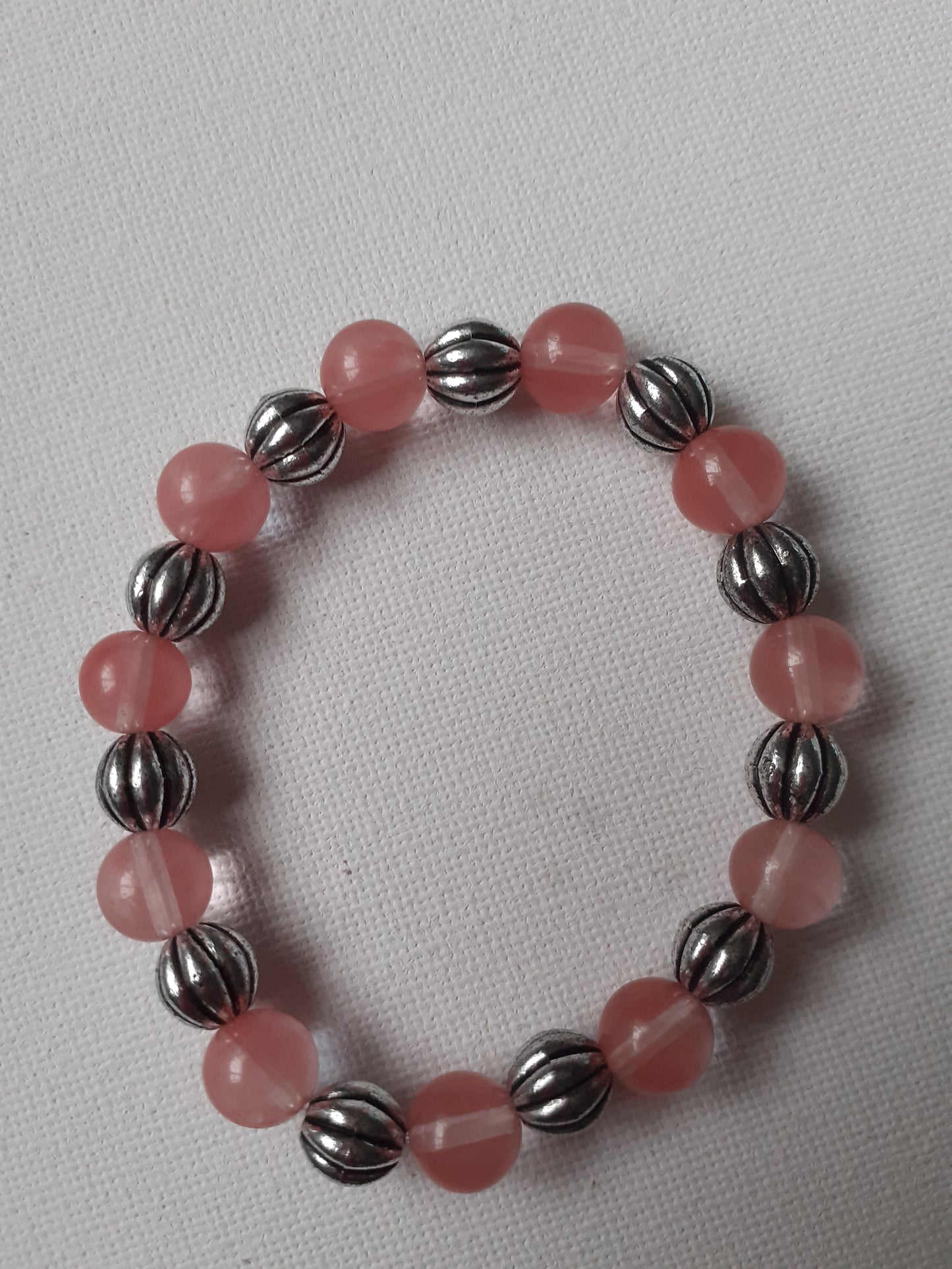 Cherry Quartz Crystal Bracelets