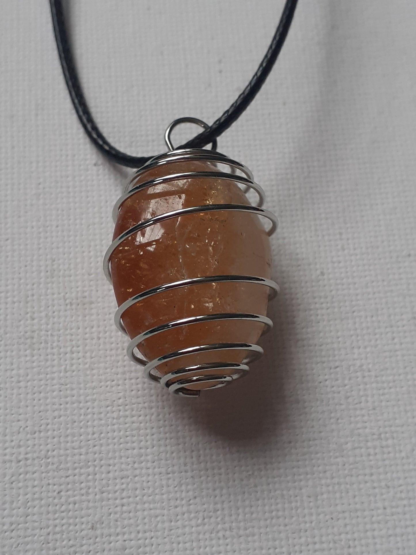 Crystal Cage Pendant Necklace