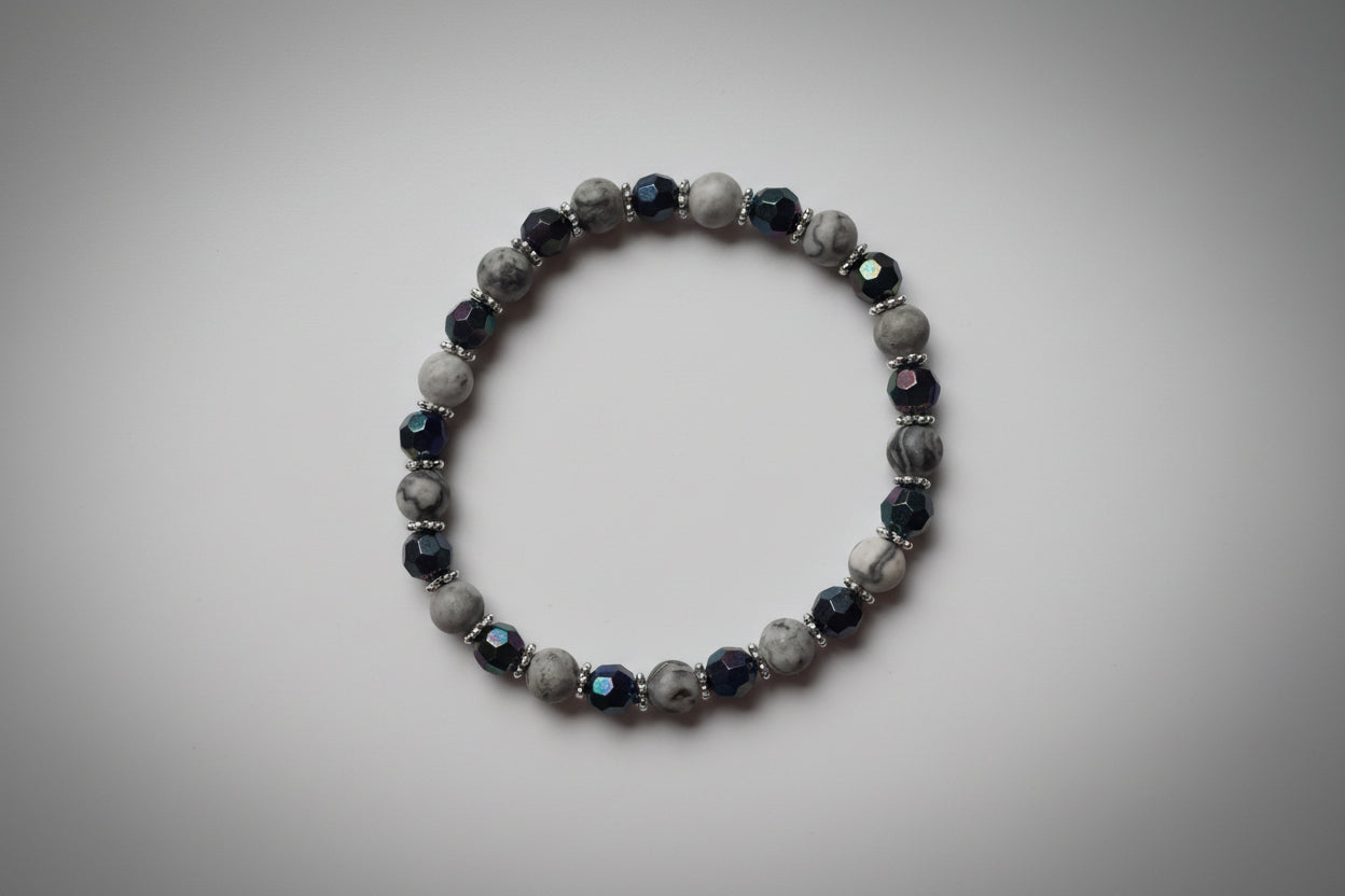 Picasso Jasper (Mapstone) Crystals Bracelets