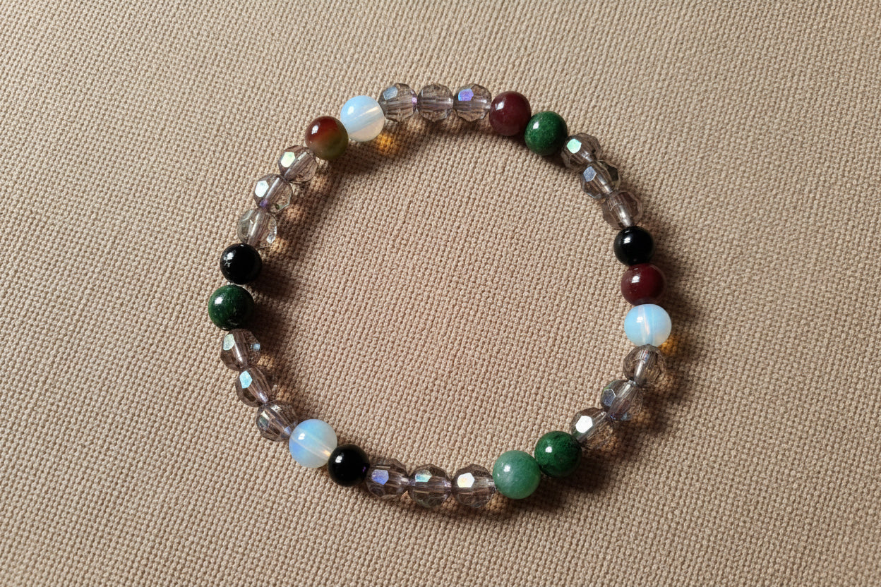 Mixed Crystals Bracelets