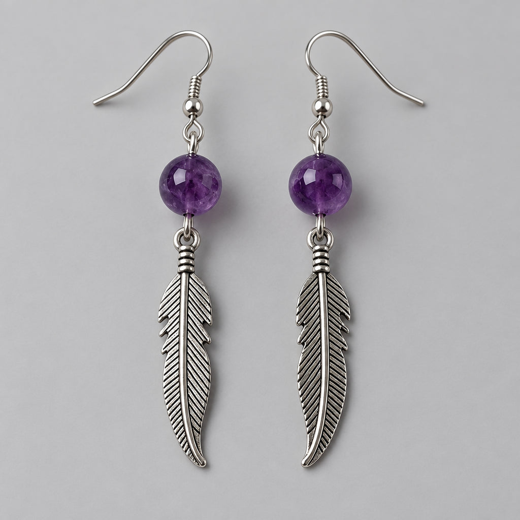 Amethys Drop Earrings