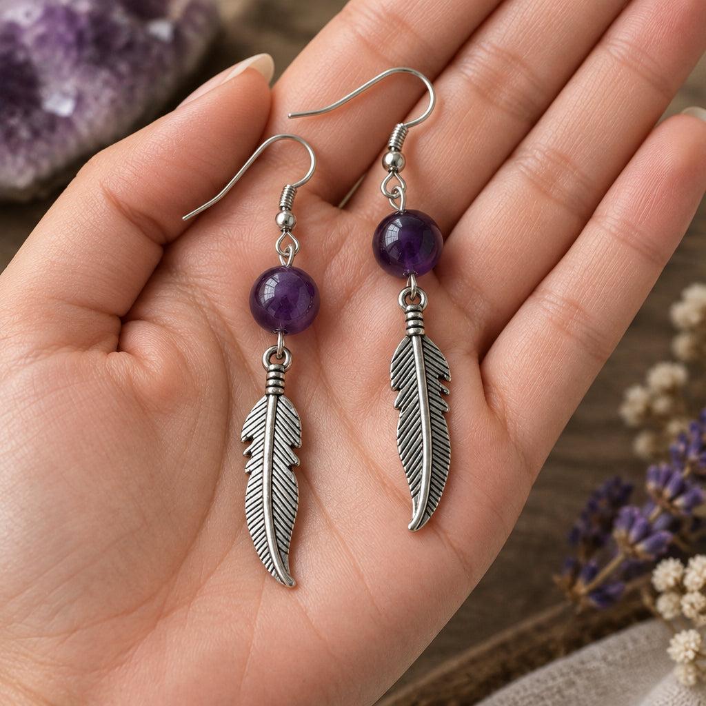 Amethys Drop Earrings
