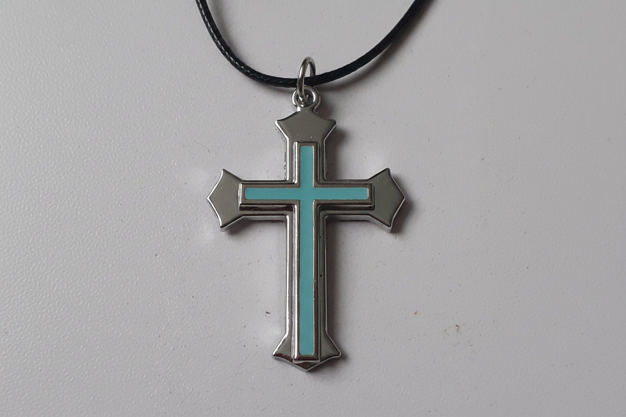 Large Cross Pendant Necklace