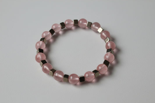 Cherry Quartz Crystal Bracelets
