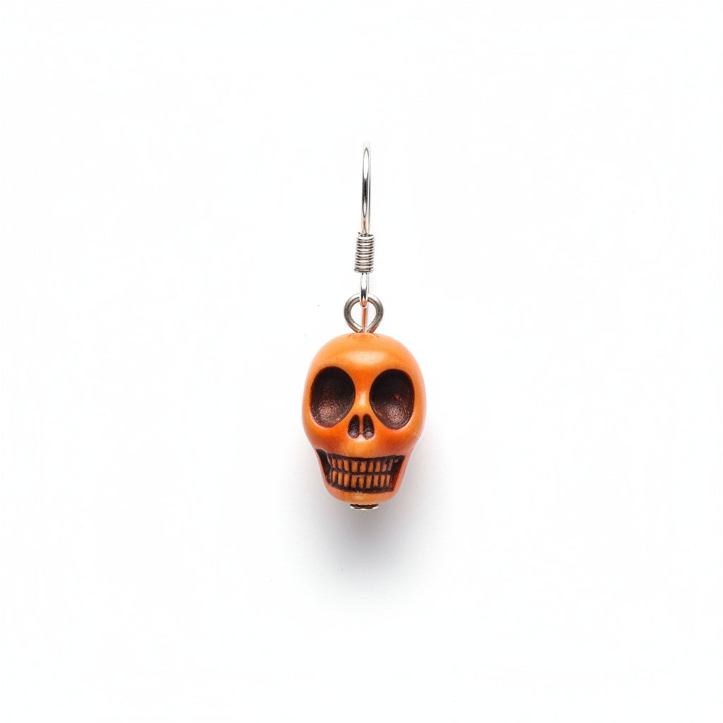 Halloween Skull Drop Earrings