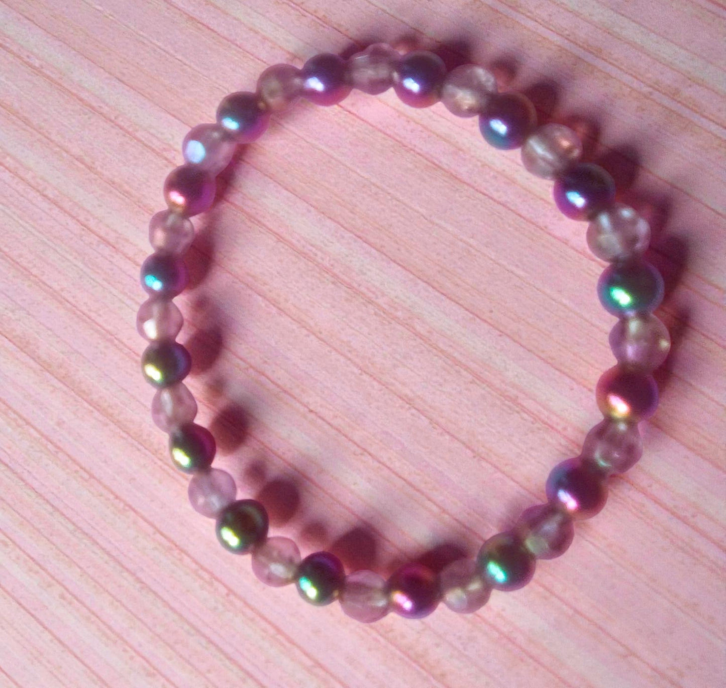 Rainbow Hematite Bracelet