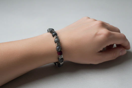 Larvikite Crystal Bracelets
