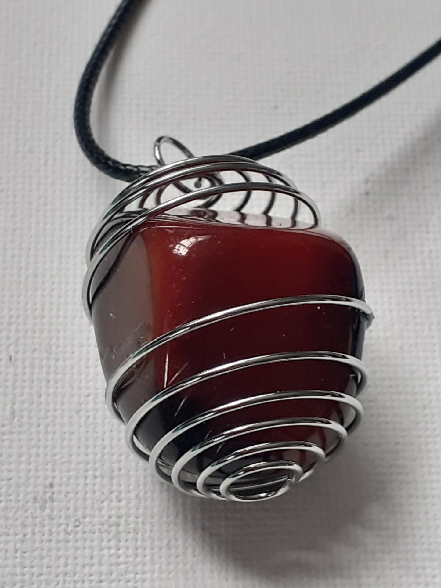 Crystal Cage Pendant Necklace