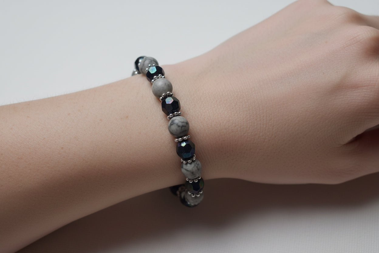 Picasso Jasper (Mapstone) Crystals Bracelets