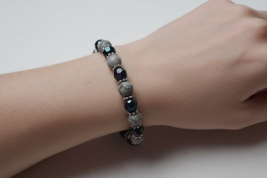 Picasso Jasper (Mapstone) Crystals Bracelets