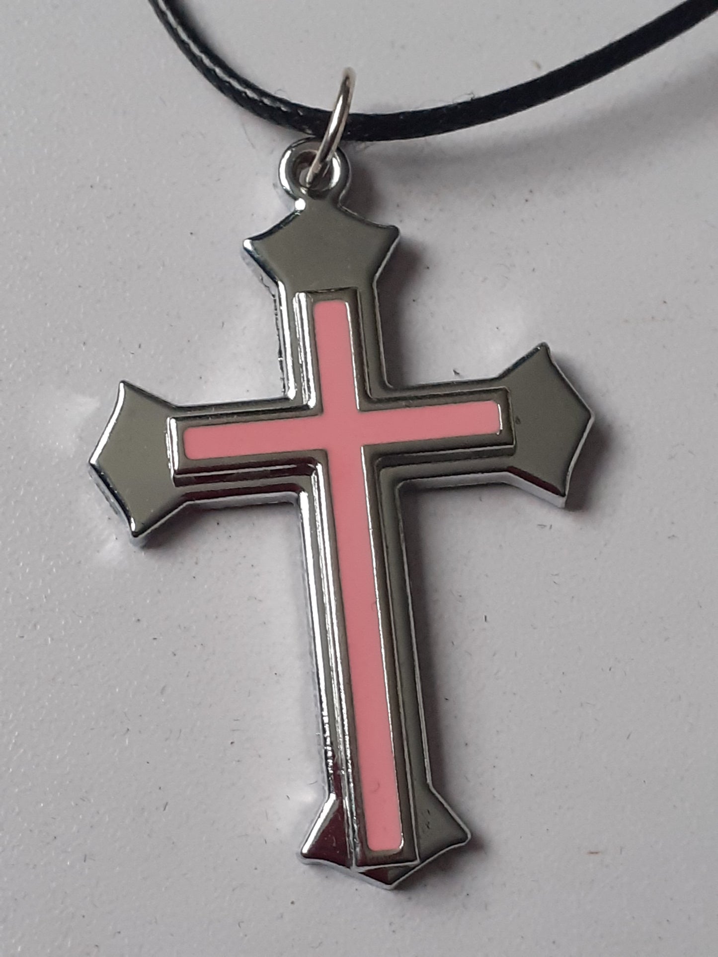 Large Cross Pendant Necklace