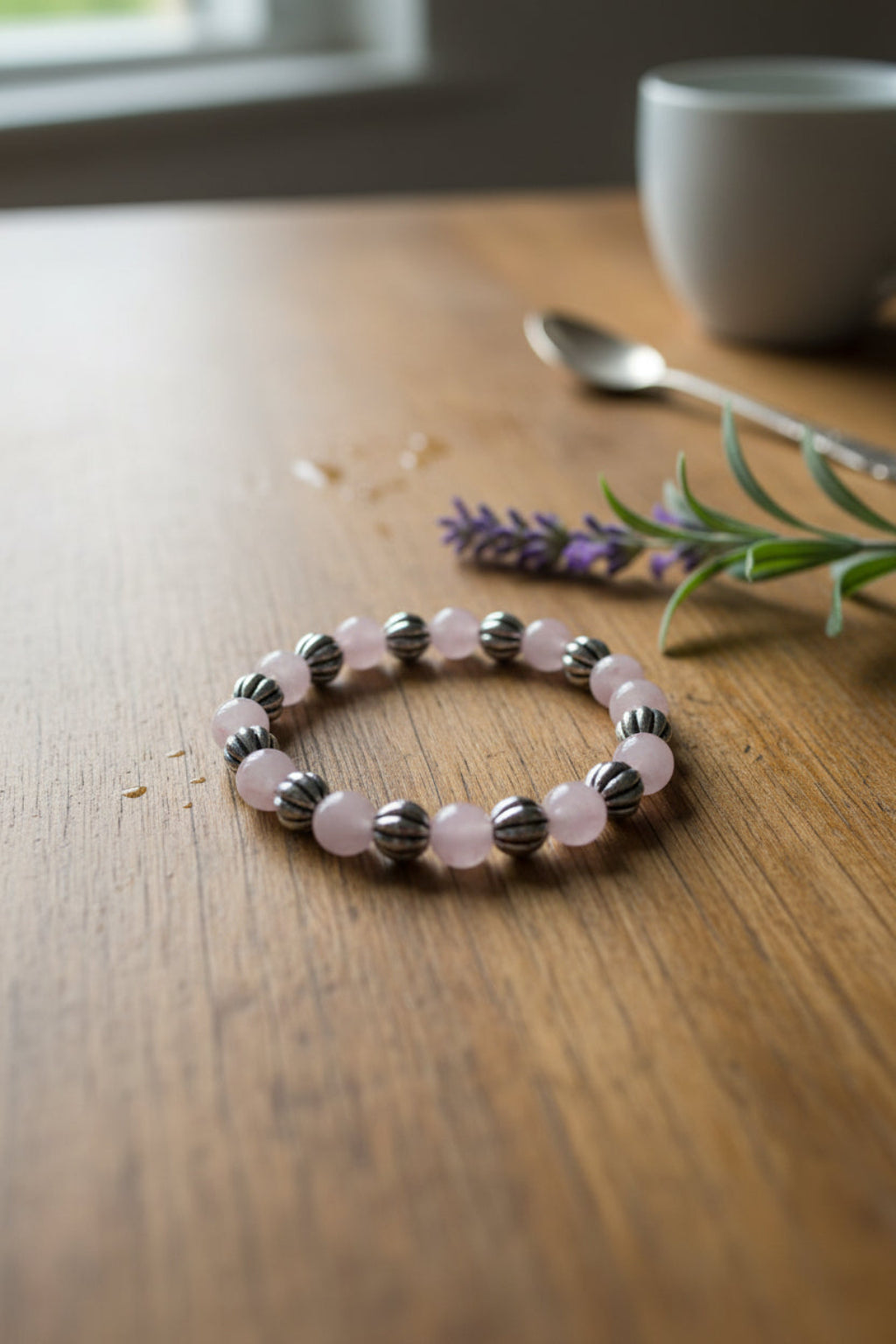 Rose Quartz Crystal Bracelets