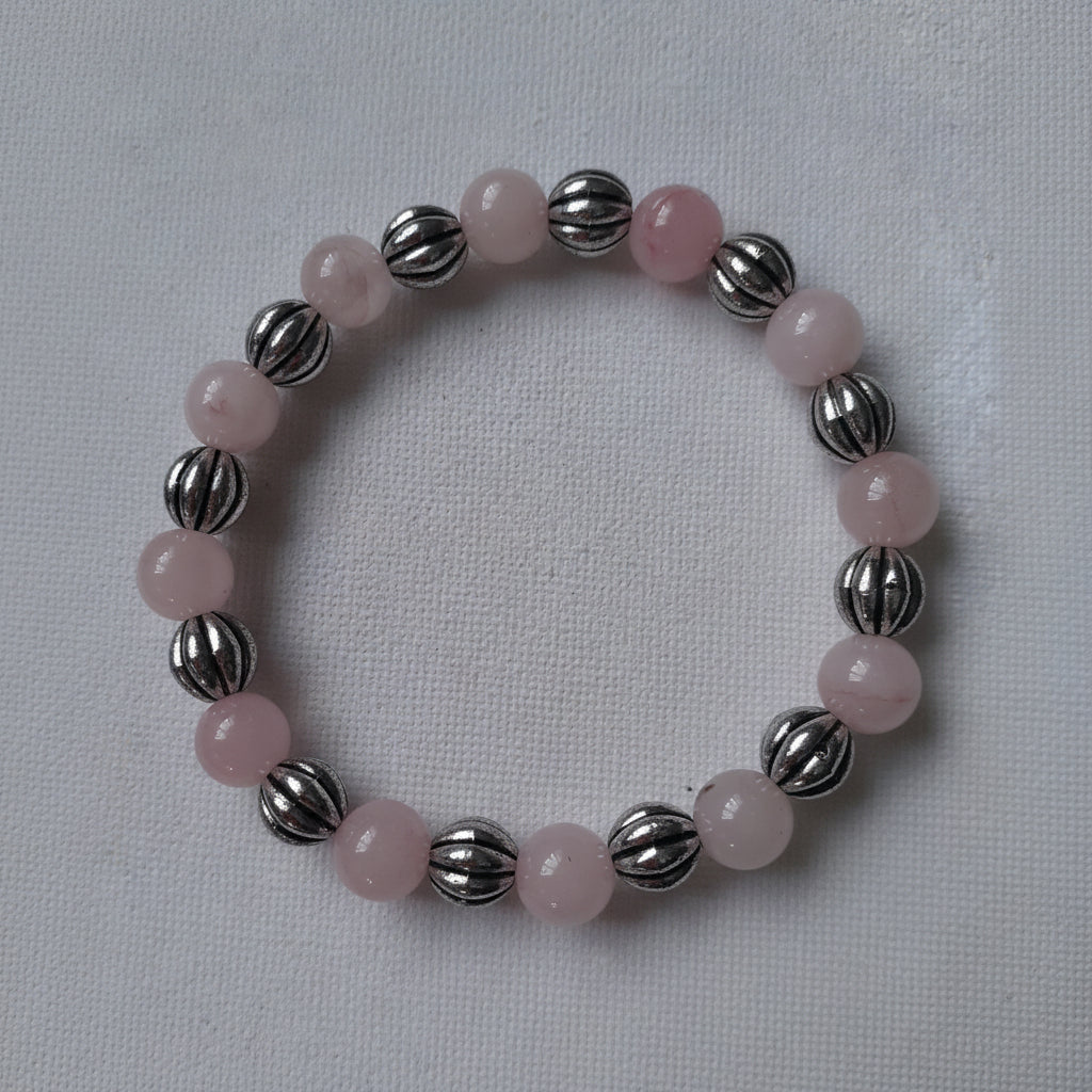 Rose Quartz Crystal Bracelets