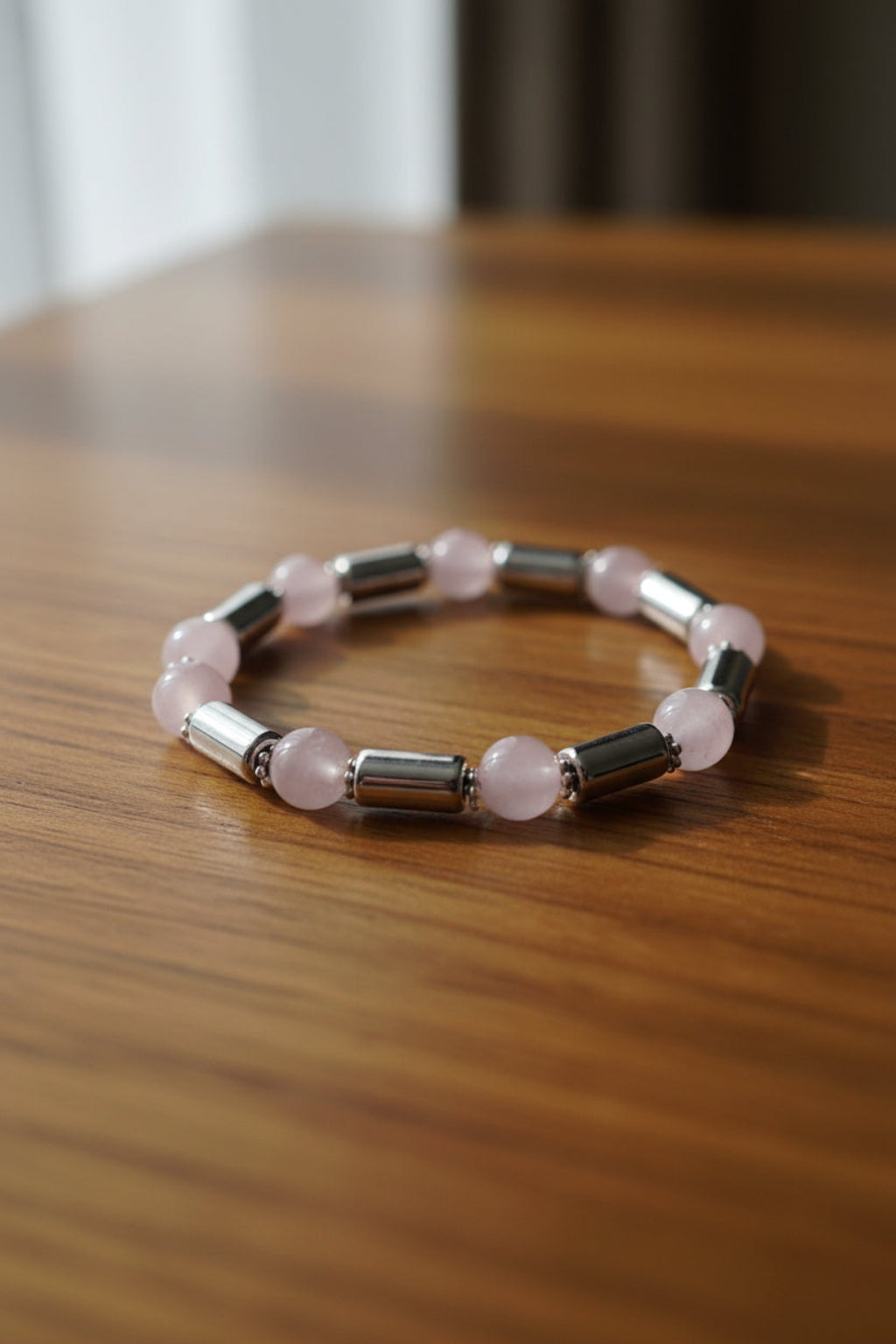 Rose Quartz Crystal Bracelets