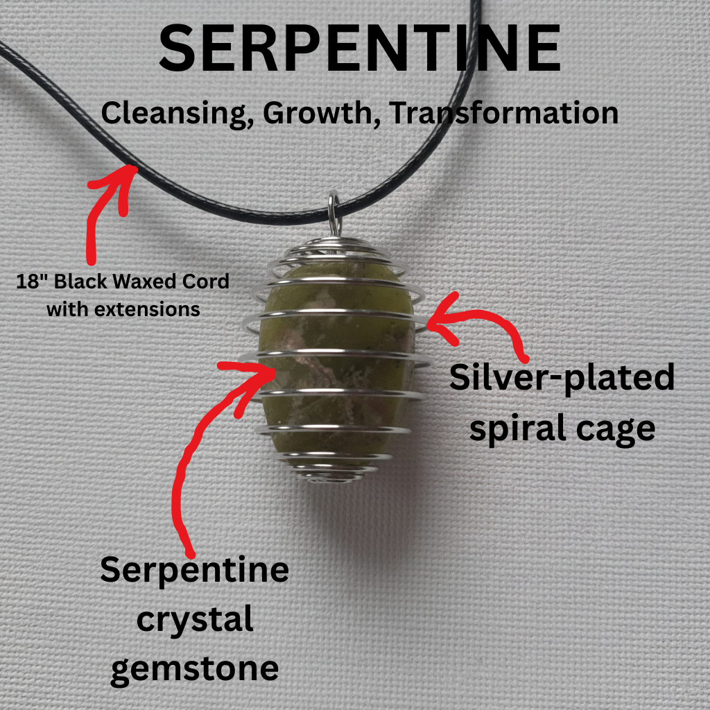 Crystal Stones in a Cage Pendant Necklaces