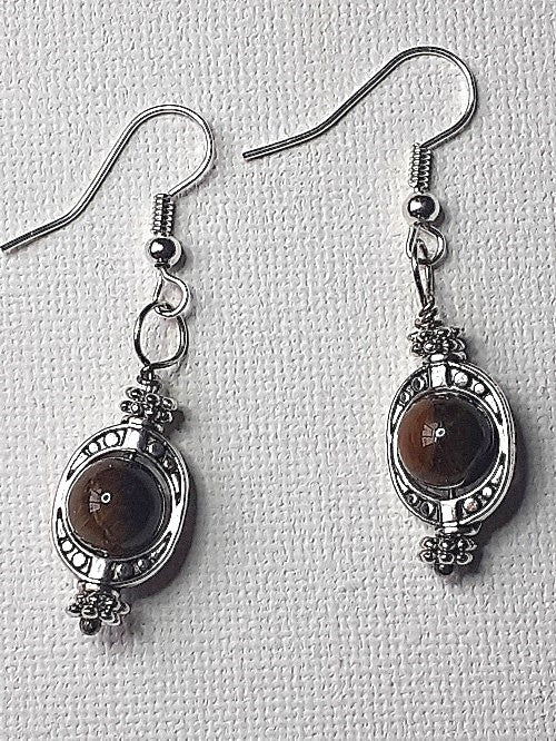 Tiger's Eye earrings
