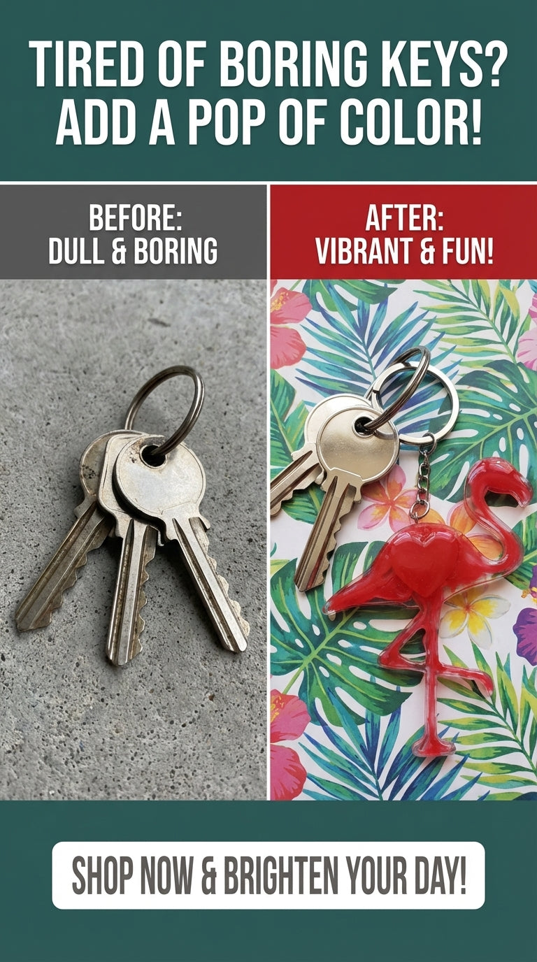 Flamengo keyring charm