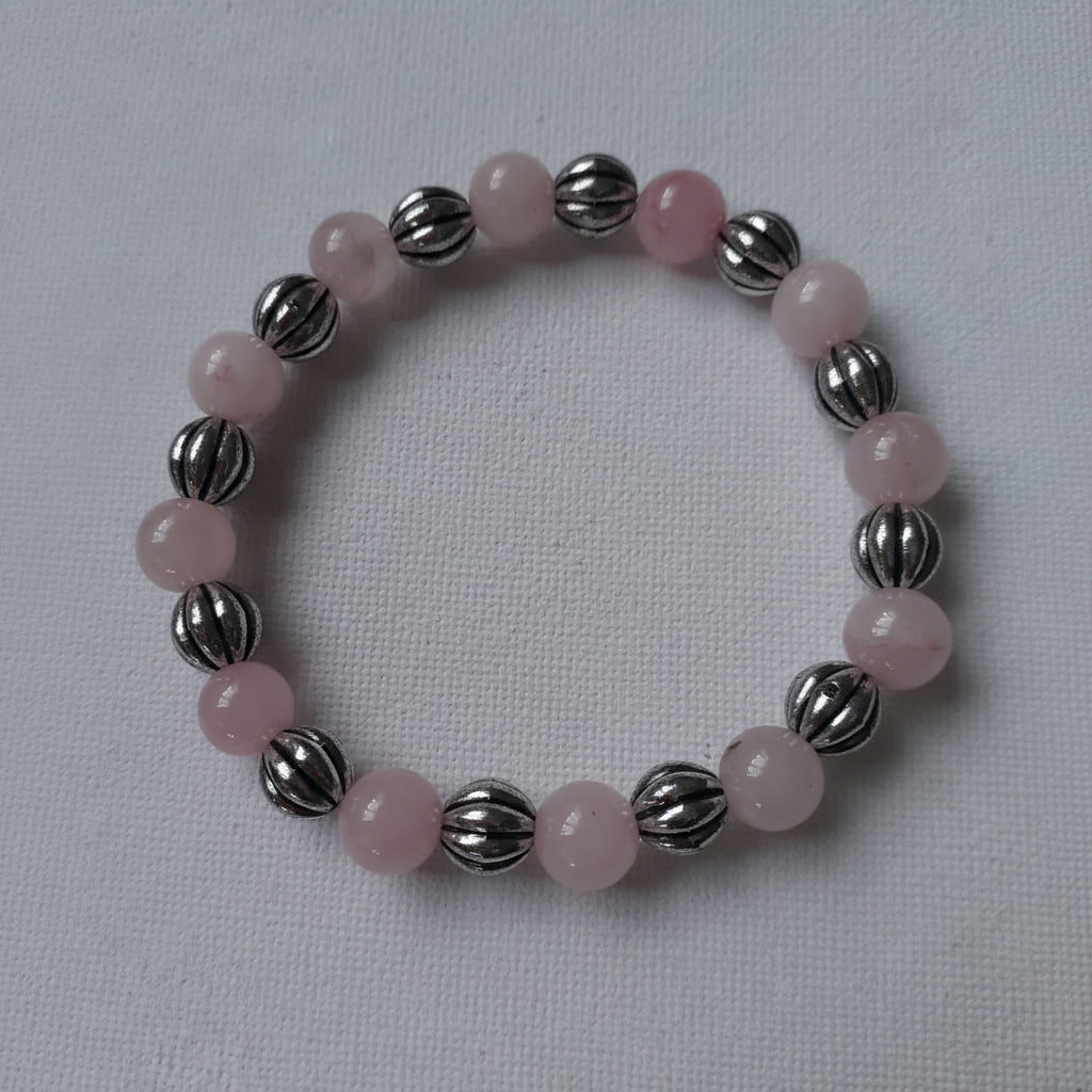 Rose Quartz Crystal Bracelets