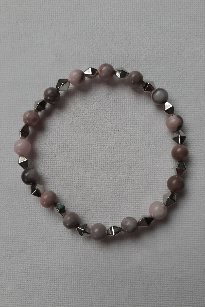 Zebra Jasper Crystals Bracelets